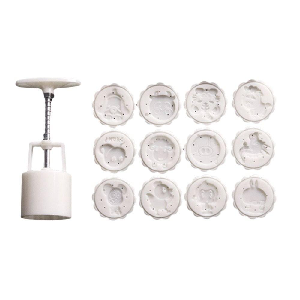 Mid Autumn Festival Moon Cake Mould 50g Plungers Pastry Tools Moon Cake Tool Hand Press Mold