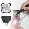 Portability Socket Tester Electrical Outlet Circuit Analyzers Detecting Live Neutral Ground Wire Durability Construction Tool