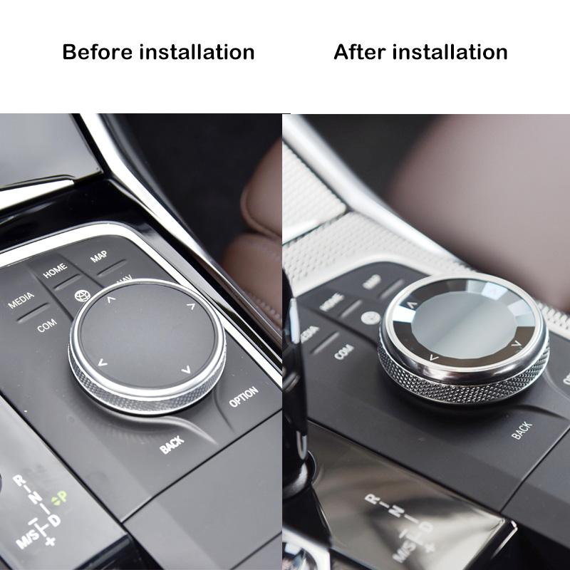 Car Accessories Crystal Multimedia Knob for BMW 3 series G20 5 series F10 F18 F30 F15 F16 G30 G05 G06 G07 G01 G08 E70 E71