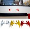1Pc 3D Bat Car Sticker Auto Cool Styling Decoration Car Logo Sticker 3D Chromed PVC Badge Emblem Decal Universal Accessories