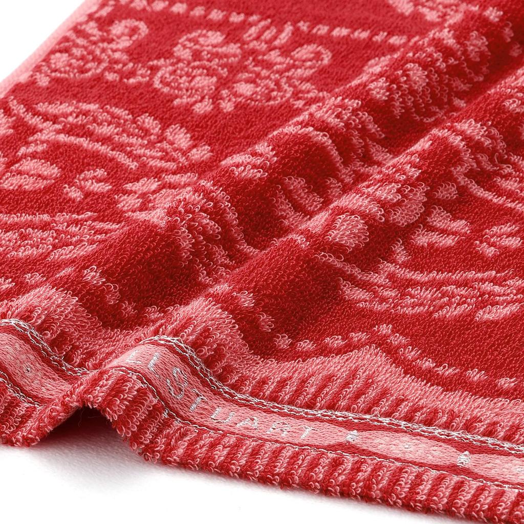 Подарочный набор полотенец JILL STUART Bonheur, Включает 1 носовой платок и 2 лицевых полотенца, Красный, В коробке, Цветочный дизайн, 58-3249250