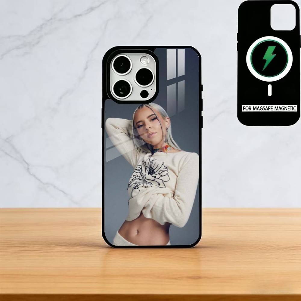 Чехол для телефона singer Y-Young Mikos для iPhone 17, 16, 15, 14, 13, 12, 11 Plus, Pro, магнитный, для беспроводной зарядки Magsafe