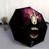 1pc Spirited Away No-Face Windproof Automatic Umbrella, Lightweight for Women/Men, Perfect Christmas Gift a0811212