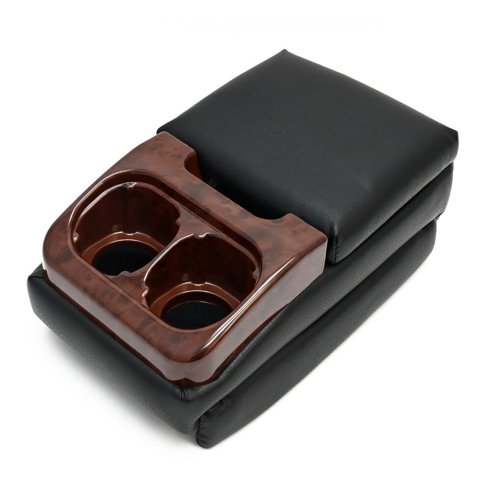 ТОРМОЗ Land Cruiser 70 60 78 Совместимый Ящик Центральной Консоли Подлокотник Держатель для Напитков Консоль-Подлокотник ПВХ Кожа Черный
