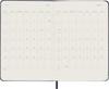 Moleskine 2027 Ежедневник Январь Начало 12 Месяцев Карманный Размер 9см x 14см Твердый Переплет Сапфирово-Синий DHB2012DC2Y27