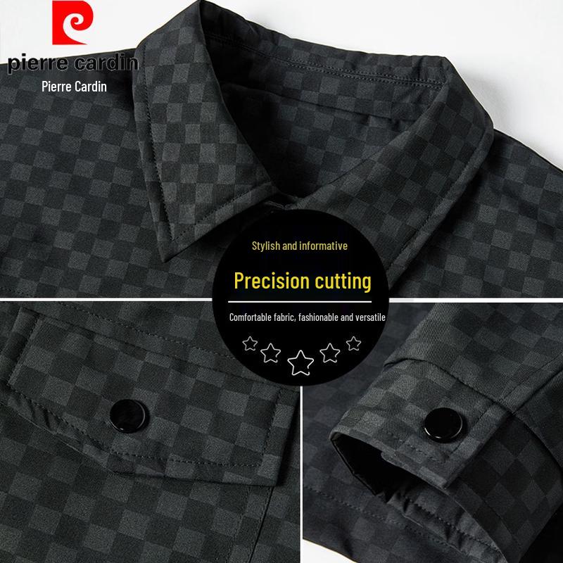 Pierre Cardin Мужская повседневная ветрозащитная куртка для улицы