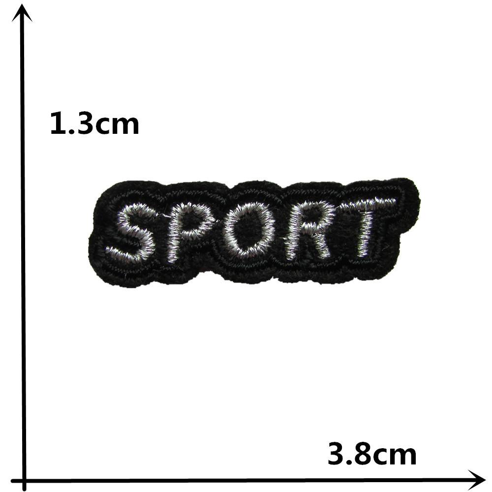 Letter Embroidery Hot Melt Adhesive Ironing Badge Cloth Sticker Diy Sewing Decorative Clothing Accessories Patch Cloth Sticker