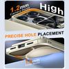 Wallet Case with RFID Blocking Card Holder Camera Cover Stand PC+TPU Protective Cover for iPhone 17 Pro-Champagne