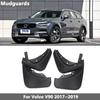 4Pcs/Set Mudguards Fender For Volvo V90 2017- Car Mudflaps Splash Guards Mud Flap V 90 2017 2018 Car Accessories