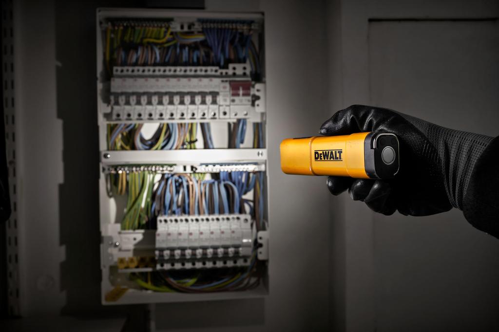 DeWalt LED Maximum Brightness 1000 IP54 Dustproof and (DEWALT) Flashlight, Rechargeable, Lumens, Waterproof, DCL183-XJ