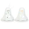Ceramic Ghost Tealight And Incense Cone Holder