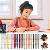 12 Pcs Portable Erasable Inkless Pencil Everlasting Pencils with 12 Pcs Replaceable Nibs for Writing And Art Sketch