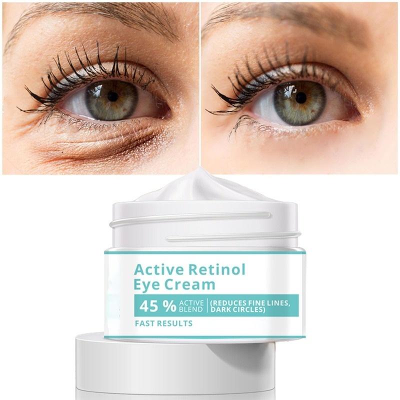 Новейший укрепляющий крем для глаз для удаления темных кругов, мешков под глазами, жировых гранул, укрепляющий крем против морщин, уменьшает появление морщин и тонких линий.