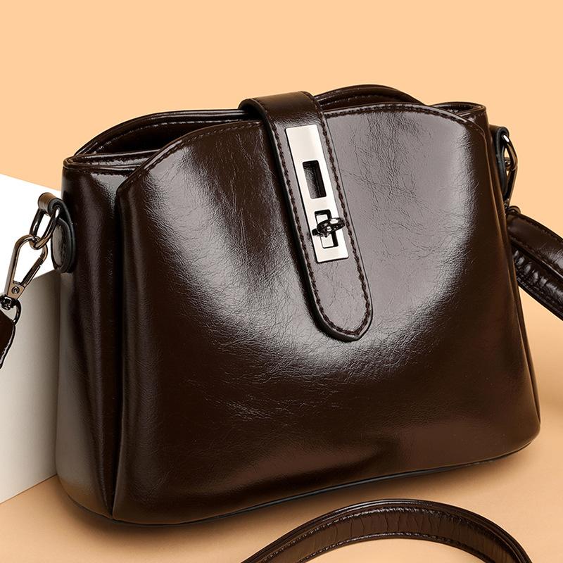 2025 Summer Popular New Products Trendy Portable Women's Bags Fashionable Versatile High Sense Shoulder Messenger Bag Simple Bucket Bag