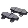 Прочные универсальные передние и задние тормозные колодки для мотоцикла, 1 пара, для 50, 90, 110, 125, 140, 150, 160 куб. см, высокое качество, черные