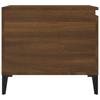  Coffee Table, Brown Oak100x50x45 Cm, Wood-based Material