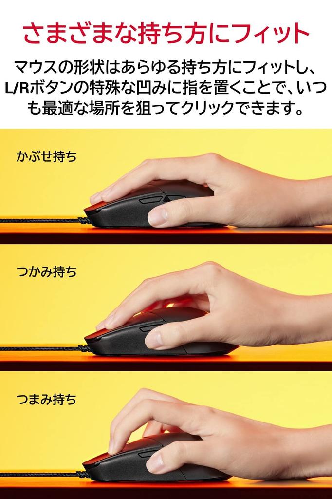 Игровая мышь ASUS ROG Strix Impact III 59 г симметричная проводная USB сменный переключатель ROG микропереключатель ROG паракорд PTFE подошва для мыши (12 000 точек на дюйм /