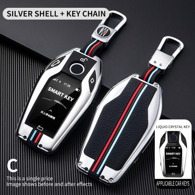 Чехол для автомобильного ключа, сумка для ключей для BMW 1 3 5 7 серии X1 X3 X5 X6 X7 F30 G20 F34 F31 G30 G01 F15 G05 I3 M4 серии, автомобильные аксессуары