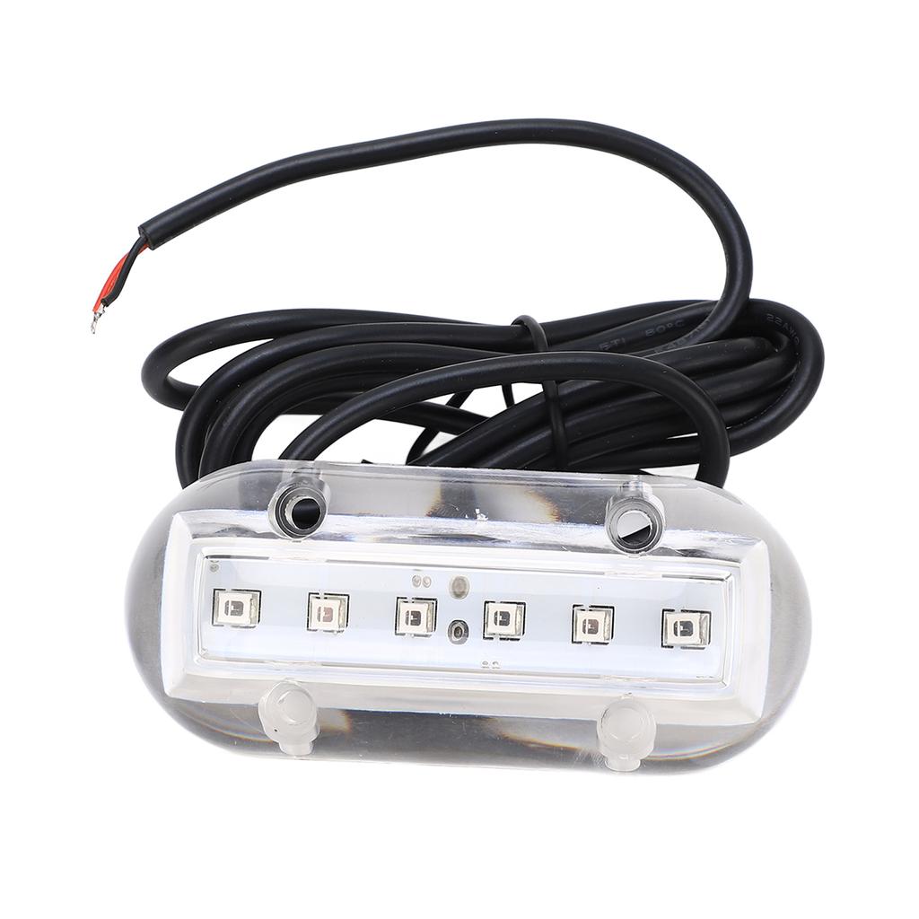Blue LED Underwater Light IP68 Waterproof Marine Lighting Lamp for Boat Yacht DC12V 1.1W 18LM