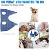 Dog Grooming Hammock Harness For Grooming  Nail Clip Trimming Bathing Restraint Bag(M)Black