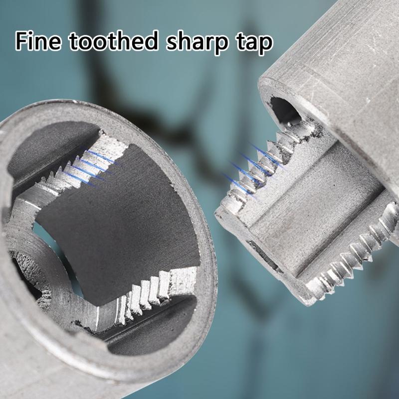 Набор для нарезания резьбы на ПВХ трубах для электродрели Инструмент для нарезания резьбы на ПВХ трубах для электродрели Нарезание внутренней резьбы