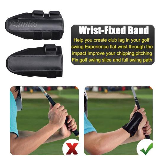 Браслет для запястья для гольфа, тренировочное пособие для качелей, шарнир для запястья для гольфа, тренажер для корректора осанки, браслет, инструмент для тренировки качелей в гольфе, аксессуары для начинающих гольфистов