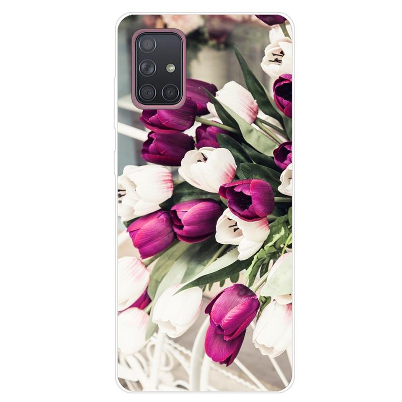 For Samsung Galaxy A51 A71 Case Soft Silicone Cute Cartoon Panda Phone Cases For Samsung A 51 A515F Galaxy A71 A715F Cover Funda