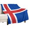 Исландия Флаг Плед Многоцелевой Декоративный Декоративный Плед Роскошные Дизайнерские Одеяла
