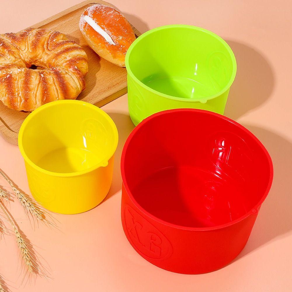 Non Stick Kitchen Silicone Microwave Oven Easter Baking Pan Cake Mold Cake Barrel Bread Pan