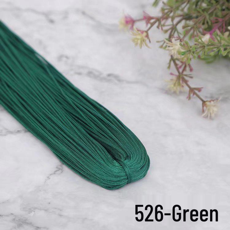 1mm Fine Ice Silk Crochet & Knitting Thread – Ideal for DIY Bags, Sandals, or Summer Hats