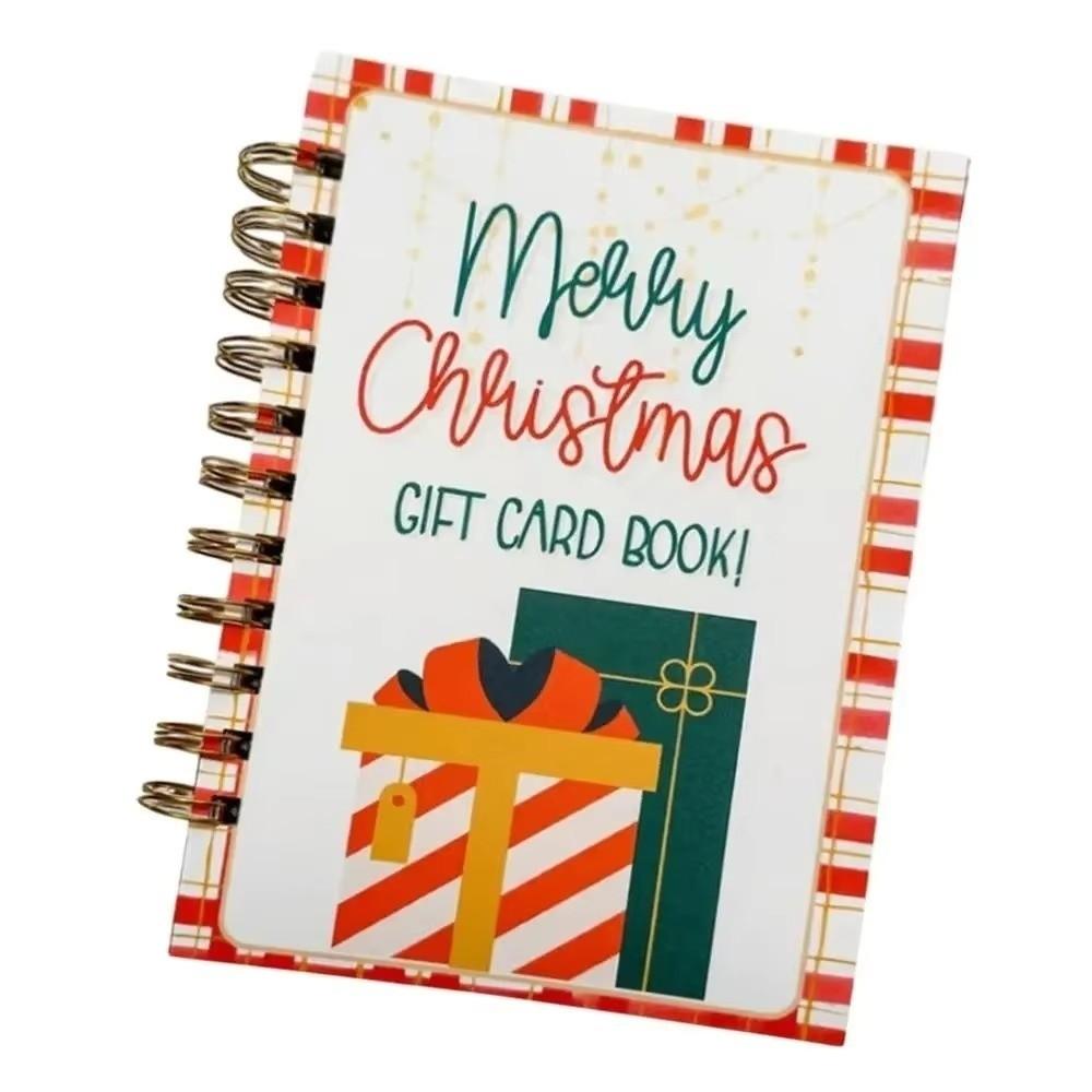 Keepsake College Survival Gift Card Book Christmas Festive Card Organizer  for Her-Him-Friends-Son