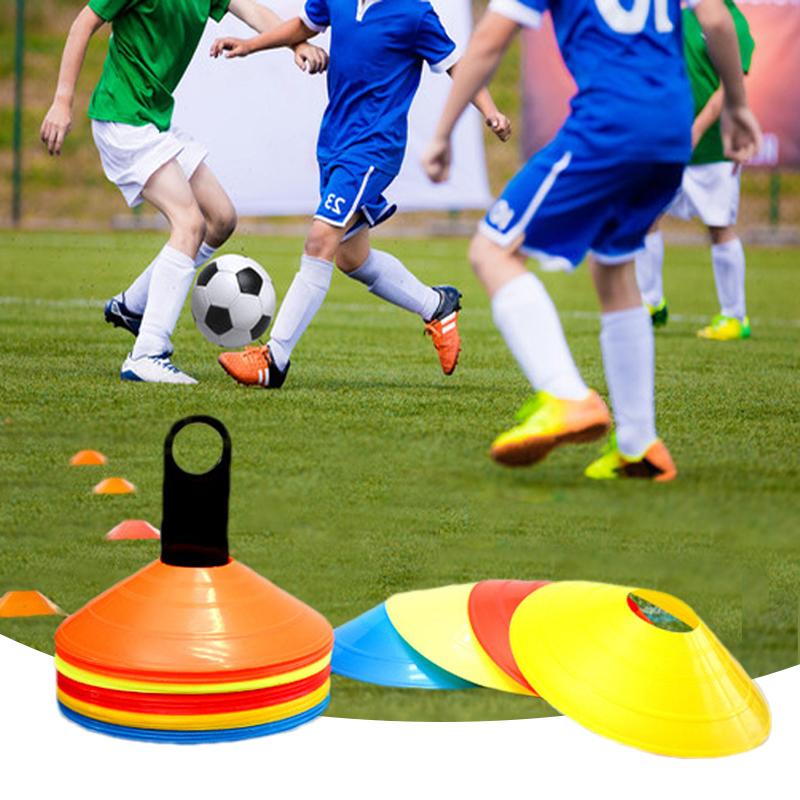 20/50Pcs Cone Set Soccer Training Sign Dish Soccer Training Pro Agility Discs Dish Adult Kid Football Training Equipment Football Training Equipment