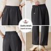 Yuzhaolin Mid-Aged Women's Spring Autumn Casual Straight Leg Pants Y243K2007