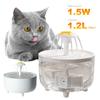 1200ml Pets Water Fountain Auto Filter USB Electric Mute Cat Drinker Bowl 1200mL Recirculate Filtring Drinker Water Dispenser
