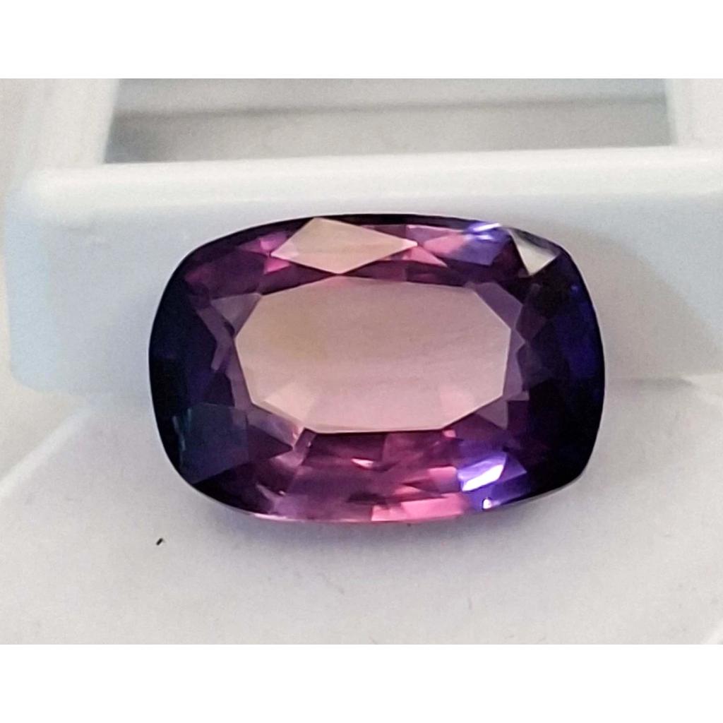 Cushion Cut Natural Purple Pink Tanzanite 15-17 Ct Fabulous Certified Gemstone
