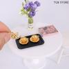4Pcs/Set Miniature Tea Cup Model Simulation Micro Tea Pot Scene Ornaments DIY Decorative Accessories