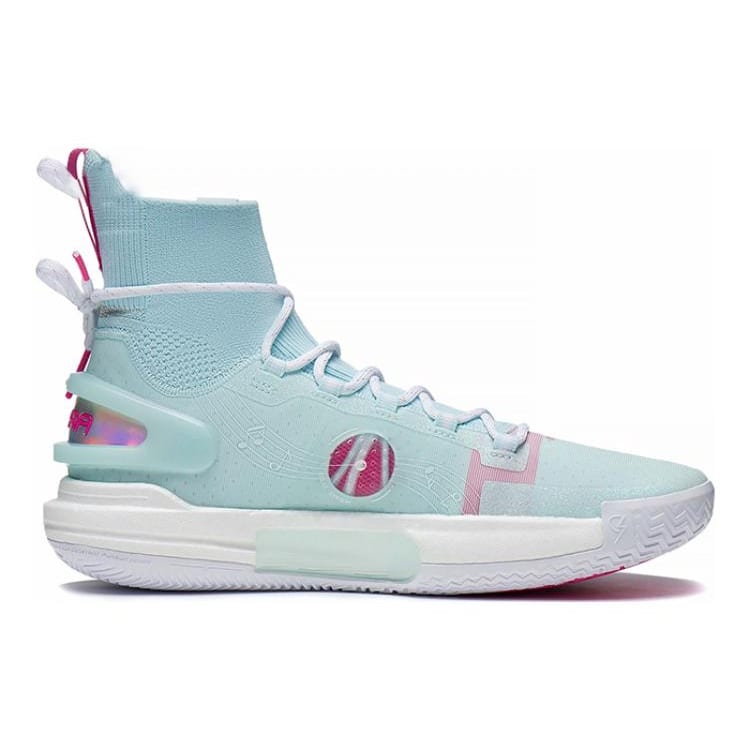 Li Ning Speed 9 Ultra Готовые к игре Сетчатый Амортизация Устойчивые к скольжению Устойчивые к истиранию Высокие Баскетбольные кроссовки Мужские ABAT013-1