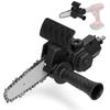 4 Inch Electric Drill Modified To Electric Chainsaw Tool Attachment Electric Chainsaws Accessory