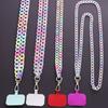 Keychain Anti-lost Rope Colorful Neck Hanging Cord Portable Phone Chain Straps  Phone Accessories