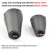 ABS + кожаный Стайлинг автомобиля, 5 скоростей, механическая коробка передач + ручка переключения передач для Toyota Prado LC120 Land Cruiser Prado 03-09
