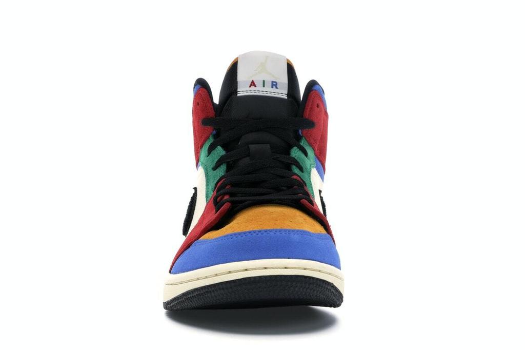 Jordan 1 Mid x Blue The Great Fearless 2019 Мужские- CU2805-100