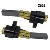 Motor Carbon Brush 6.5X11X32mm 2 Pack for Vacuum Cleaner Replacement Part Used in Electric Motor Driven Cleaning Devices