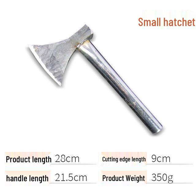Топор для кемпинга из углеродистой стали: Универсальный инструмент для садоводства, выживания, пожаротушения и колки дров