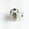 Plastic Light Bulb Socket Adapter Metal Converter E27 To E12 Lamp Base  LED Bulb Lamp Light