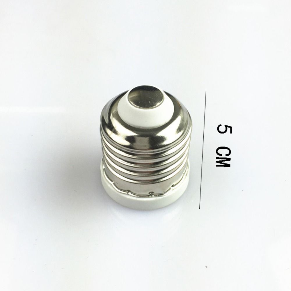 Plastic Light Bulb Socket Adapter Metal Converter E27 To E12 Lamp Base LED Bulb Lamp Light