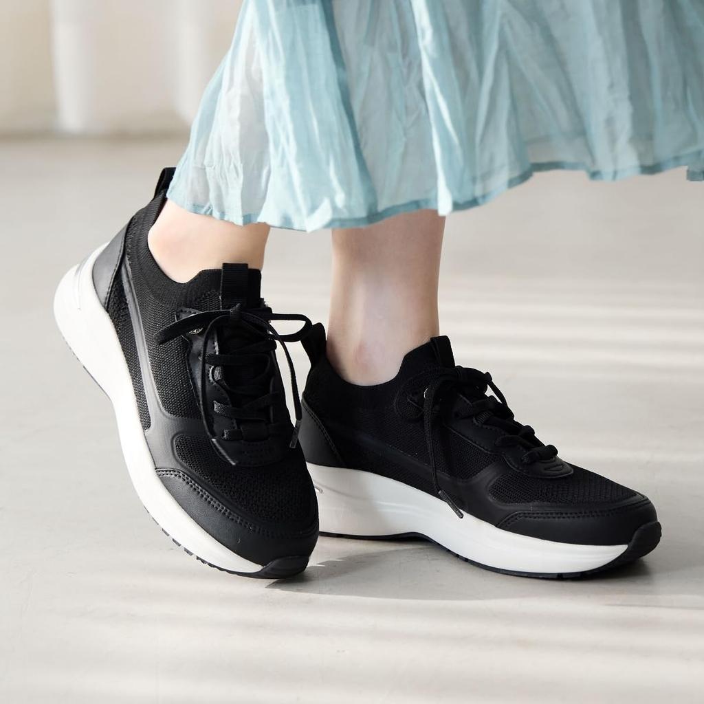 HIMIKO Himiko Knit Combination Sneakers 657105 Black 240 / / /