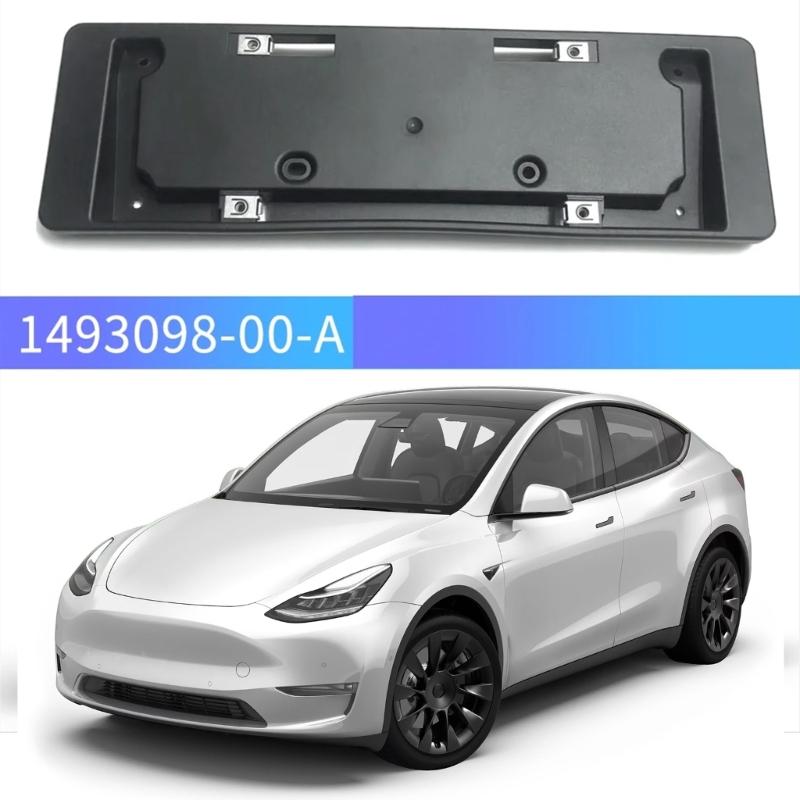 Рамка кронштейна переднего номерного знака Фиксированное основание держателя 1493098-00-A Надежные монтажные детали, совместимые с моделью Y 149309800A