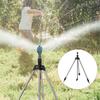 Rotating Tripod Sprinkler Automatic 360 Degree Rotation Stable Structure Height Adjustable Large Cover Area Plant Watering