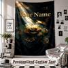 Custom Tapestry Wall Hanging, Deftones Personalized Name Text Home Wall Decor