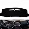 Накладка на приборную панель, коврик для защиты от солнца, солнцезащитный ковер, коврик для приборной панели, левый привод для Chevrolet Silverado 1500 14-18 годов